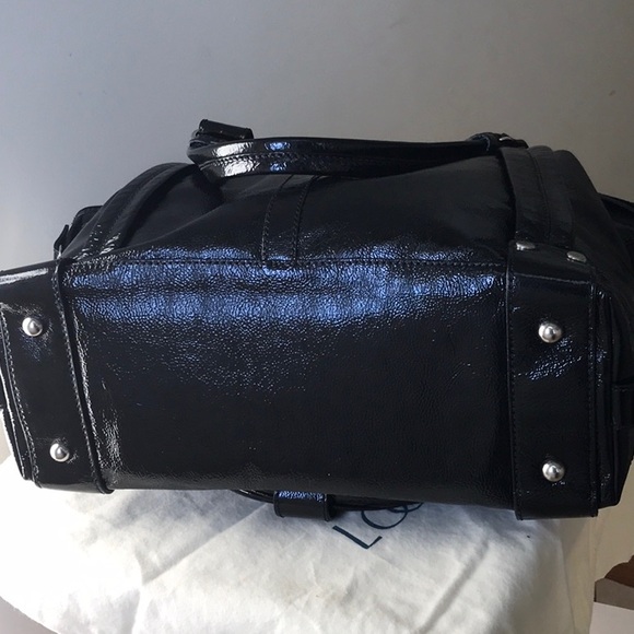 Lockheart Black Doctor Bag Patent Leather - Picture 10 of 15